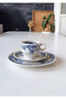 Valeria Antique Porcelain Tea Cup 3 Pieces 150 ml