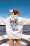 0 Layora0 Women's Parrot Printed Oversize Sweatshirt