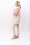 Single Button Casual Vest & Trousers Set - Beige - 1519510 - 4