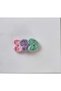 Hairless Baby Clip – Newborn Baby Girl Snap Clip (Hand-Knitted with Heart Detail)