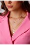 Gold Color Layered Multi Combination Necklace with Polar Star and Crescent Figure