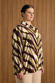 Patterned Viscon Blouse - 5