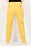 Women Regular Fit Solid Chino Pants, Yellow - 3
