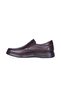 24-Cpr02 Brown Leather Men's Casual Daily Shoes - 3