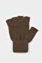 Men's Cut-Finger Knit Gloves L9300Az25Wn - 2