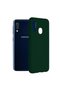 Double Structure Protective Case for Samsung Galaxy A20e, Microfiber, Oxford Green