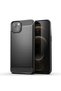 Carcasa Flexible Carbon compatibila cu iPhone 13 Black - 3