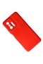 Silicone Case for Xiaomi 11T Pro 5G, Microfiber, Ultra Safe Camera, Protect Tech, Red - 5