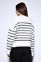 Stone Striped Knitwear Sweater - 4