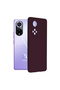 Husa Protectie Double Structure pentru Huawei nova 9 / Honor 50, Microfibra, Visiniu Mat