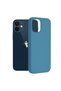 Husa Protectie Double Structure pentru iPhone 12 Mini, Microfibra, Albastru Royal