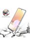 Case and screen protector for Samsung Galaxy A32 5G, TPU/PC, Transparent - 6