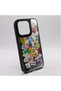 Mirror Flash Case for Apple Iphone 15 Plus, Barcode Design, Multicolor - 5