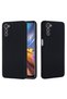 Husa din silicon pentru Motorola Moto E32 / E32S, Microfibra, Protectie Camera, Negru - 3