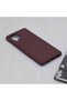 Double Structure Protective Case for Samsung Galaxy A42 5G, Microfiber, Matte Burgundy - 4
