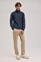 Indigo Slim Fit Full Turtleneck Men's Knitwear - 2