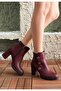 Karla Short Boots with Accessory Button Detail - 3