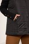 Plus Size Quilted Vest with Pockets Black - 6