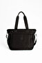 Women's Large Size Long Strap Parachute Fabric Hand & Shoulder Bag - Daily College - 4