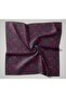 Thin Cotton Soft Scarf Strawberry Red-Sax-Green Patterned Breathable Tok Duruşlu 90X90 - 7