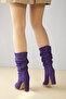 Senza Bellows Suede Purple Suede - 6