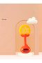 - Baby Teether with Rattle Fruit Shape - Orange - 3