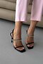 Venatia Stoned Black Patent Leather - 2