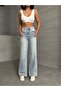Flared jeans with back rips - 3