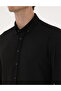 Black Line Printed Slim Fit Long Sleeve Shirt 50311110-Vr046 - 7