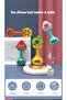 - Baby Teether with Rattle Fruit Shape - Apple - 3