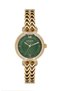 Dk.1.Ag1411.06 Stone Design Steel Band Steel Case 5 Atm Water Resistant Gold Color Kadı