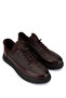 Men's Genuine Leather Brown Casual Shoes - 2