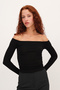 Gathered Side Blouse B1849