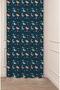 Digital Printed Modern (Single Wing) Stylish Children's Room Background Curtain with Dinosaur Animal Pattern Design