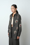 Women's Embroidery and Beadwork Oversize Cut Shirt - 3