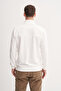 Premium Regular Fit Stand Collar Seasonal 3 Thread Sweatshirt-53415 - 3