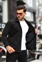 Men's Fur-Lined Suede Jacket - 2