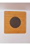 Wooden Trivet Tea Pot Coaster Square Wicker Pot Holder Tea Pot Mat - 8