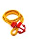 Yellow Red Fan Two Rows of Winding with Large Metal Anchor Men's Bracelet M063B