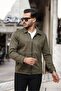 Men's Fur-Lined Suede Jacket - 3