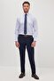 Regular Fit Blue Non-Iron 100% Cotton Eco-Friendly Ecotex Certified Shirt - 2