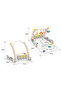 -Baby Play Gym Mat & Learning Walker With Music-Grey - 7
