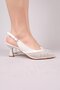 Aosta Stone Heeled Shoes - 2