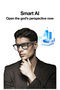 Smart Bluetooth Eyewear with 4K Dual Camera, AR AI Translation, Music & Hands-Free Calling - 2