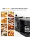 3-in-1 Breakfast Station Includes Coffee Maker Non-Stick Griddle Toaster Oven - 5