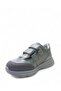 609 Orthopedic 100% Genuine Leather Lightweight Girls' Preschool Silver Sneaker - 3