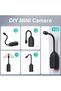 Button Camera, Flexible 360°, Wifi, Two-Way Audio with Motion Sensor - 4