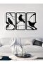 Acrylic Birds Wall Art – Vertical Floral Wall Hanging | Modern Acrylic Wall Decor Frame