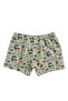 Boy's Cotton Gray Elephant Patterned Undershirt Boxer Set - 4