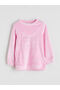 Crew Neck Girls' Pajama Set (W5) - 2